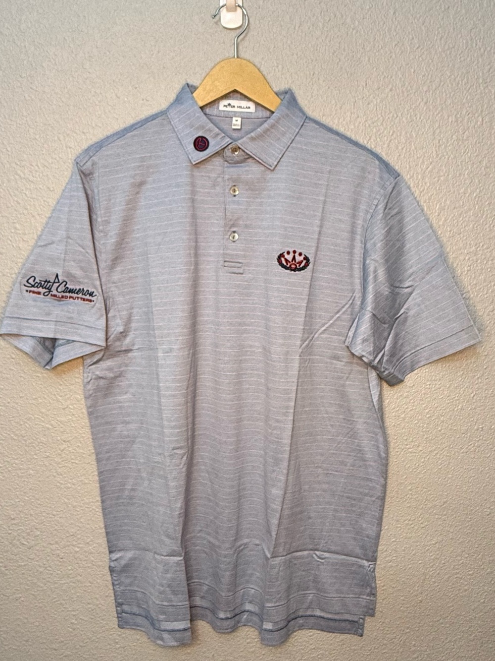 Peter Millar x Scotty Cameron Performance Golf Polo Size Medium